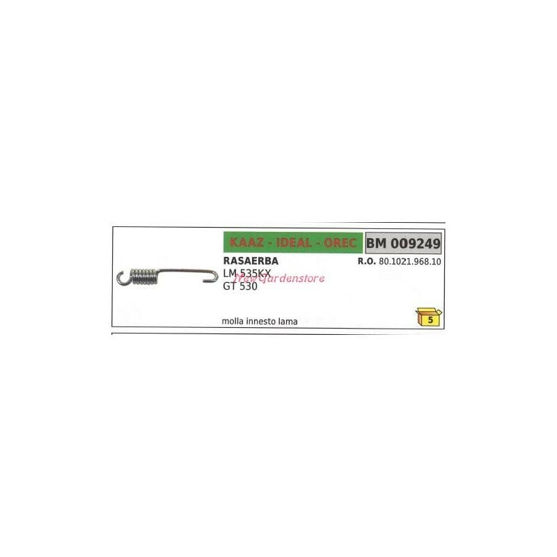 foto del prodotto molla innesto leva kaaz rasaerba tosaerba tagliaerba lm 535kx gt 530 009249