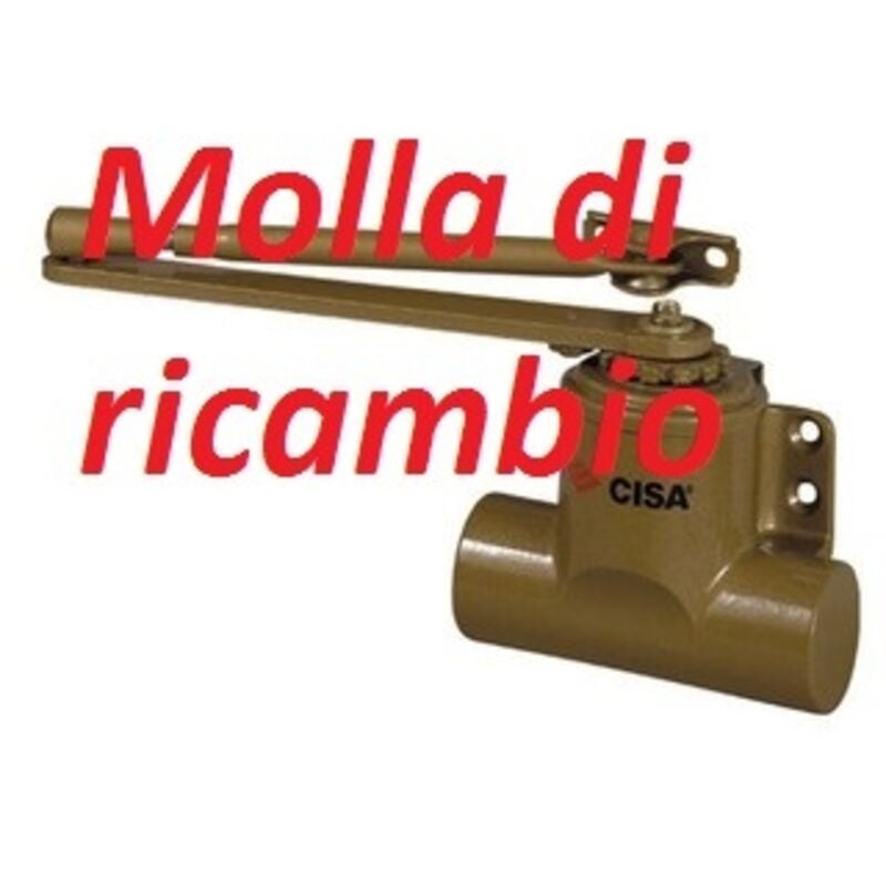 foto del prodotto molla per chiudiporta 60160.04 n.4 cisa art.07104.04.0 - salone