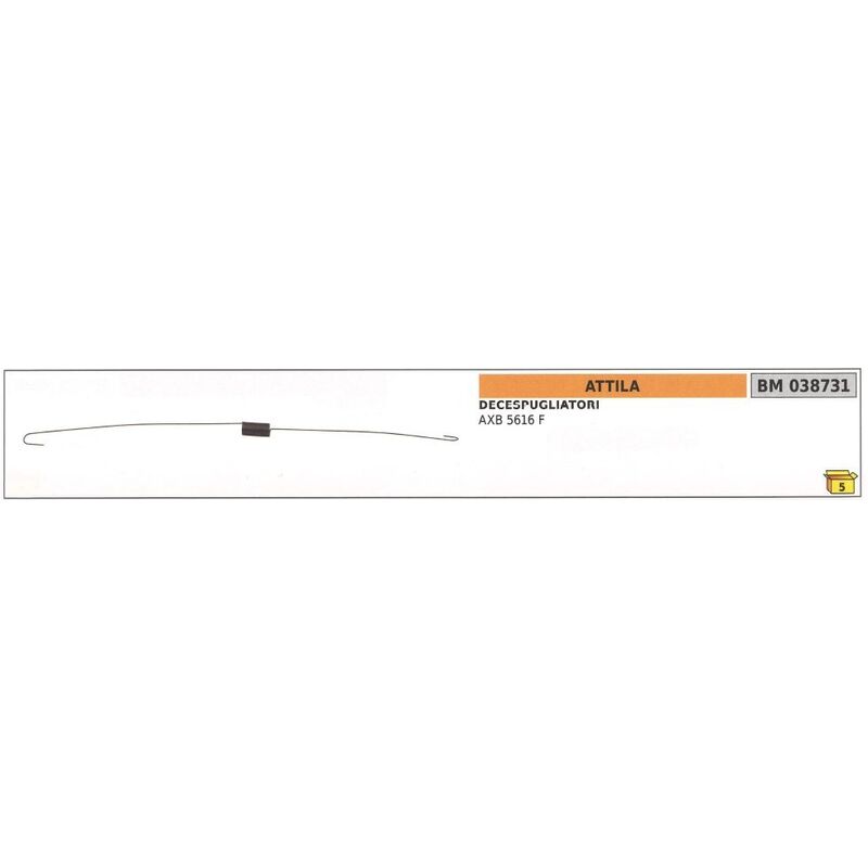 foto del prodotto molla regolatore di giri attila per decespugliatore axb 5616 f 038731