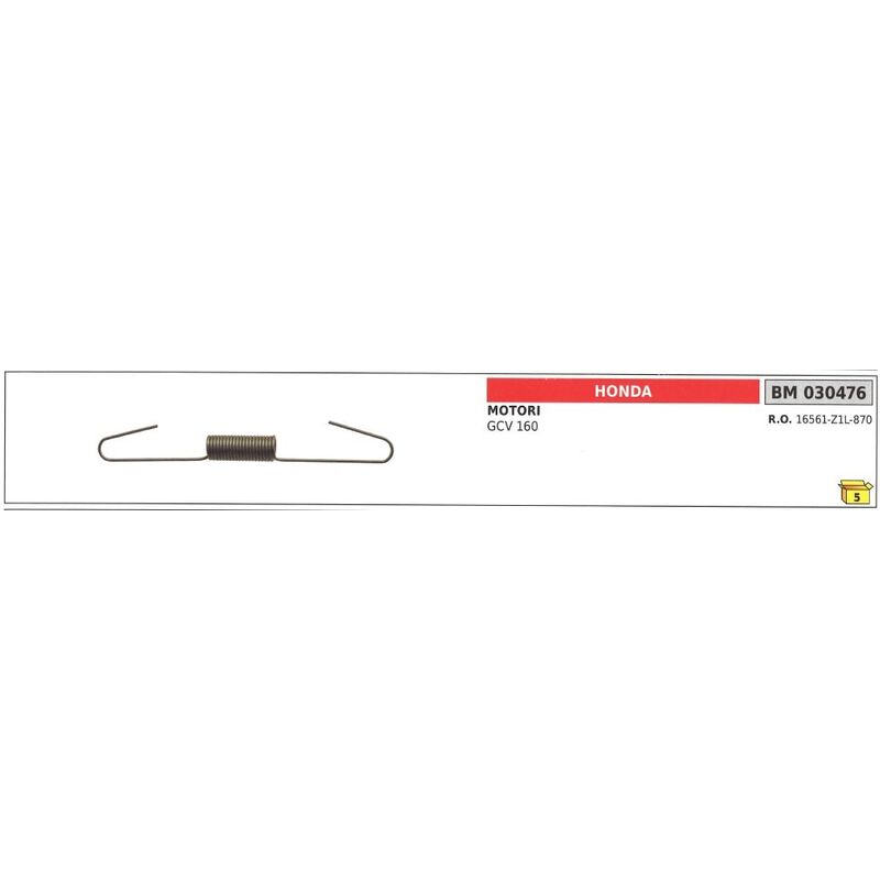 foto del prodotto molla regolatore honda per motore gcv 160 030476