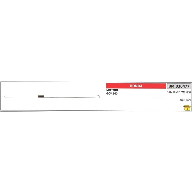 foto del prodotto molla ritorno gas honda per motore gcv 160 030477