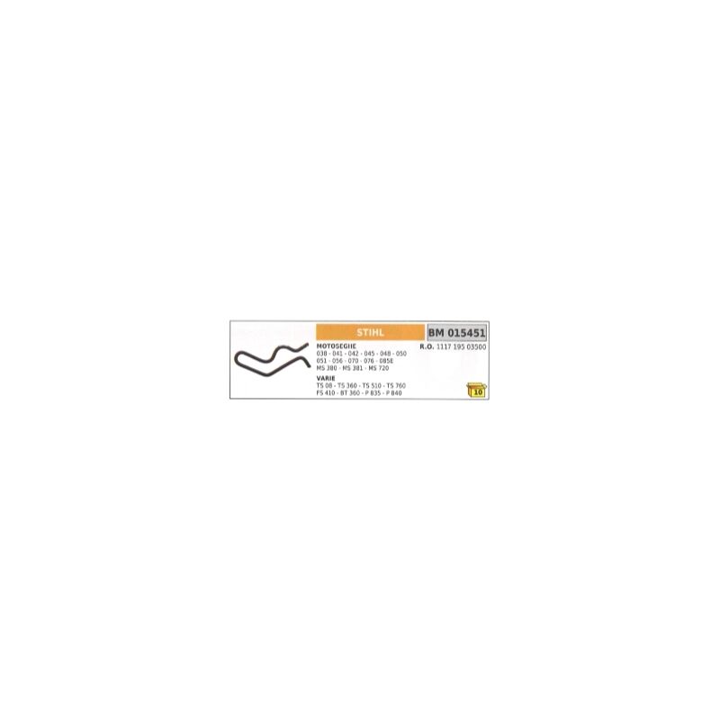 foto del prodotto molla saltarello avviamento compatibile stihl motosega 038 041 042 045