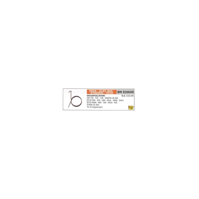 foto del prodotto molla saltarello avviamento emak decespugliatore om 720 722 tagliasiepe ts 33