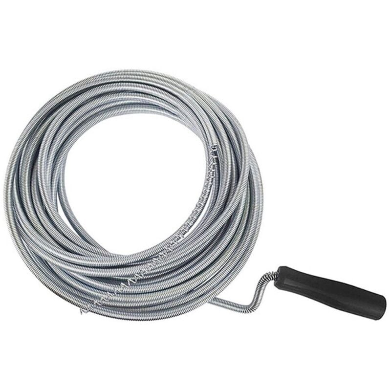 foto del prodotto molla sturalavandino stura tubi a spirale per scarico fogne wc bagno odori 7 mt