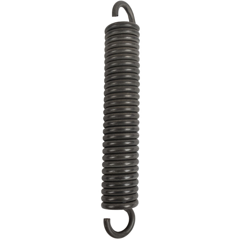 foto del prodotto molla tiller 335mm con gancio aperto a vite spessore 9mm adattabile nardi