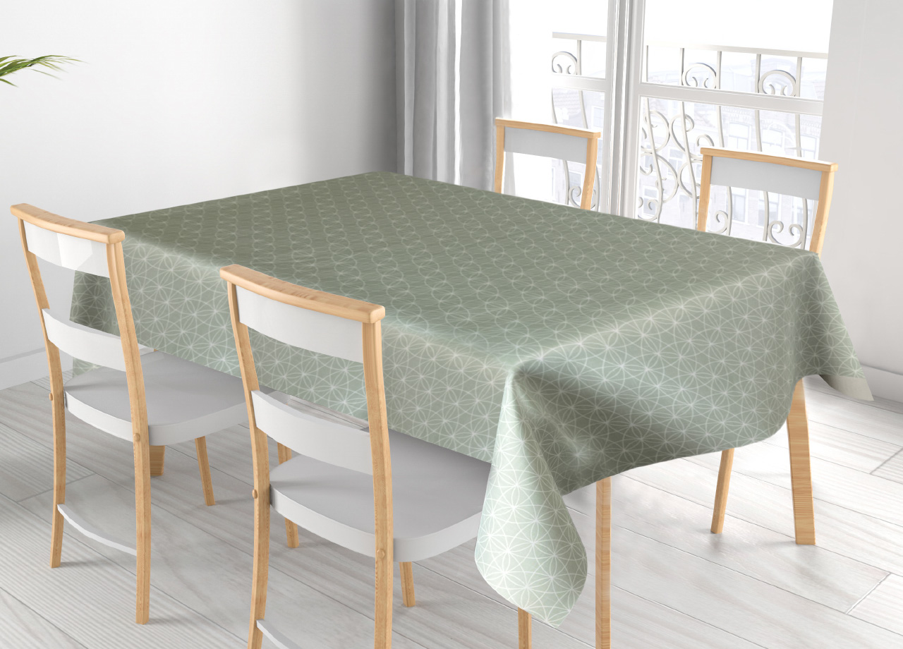 foto del prodotto mollettone tovaglia copritavolo gommato antiscivolo proteggi tavolo costellazioni 140x300 costellazioni