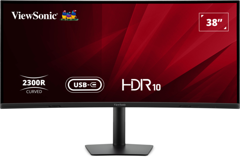 foto del prodotto mon 38ips wqhd 3840 1600 curvo mm 21 9 usbc pd96w hdmi dp reg altezza