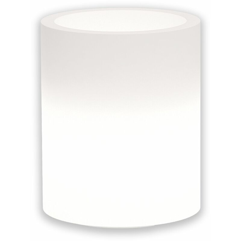 foto del prodotto monacis vaso luminoso venusio bright rotondo decorazione con led per esterno made in italy multicolore con cavo