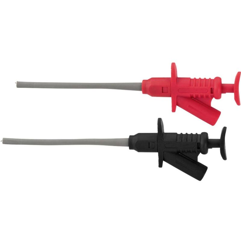 foto del prodotto monacor th 40 sonda di prova a morsetto cat iii 1000 v rosso, nero 1 paio a