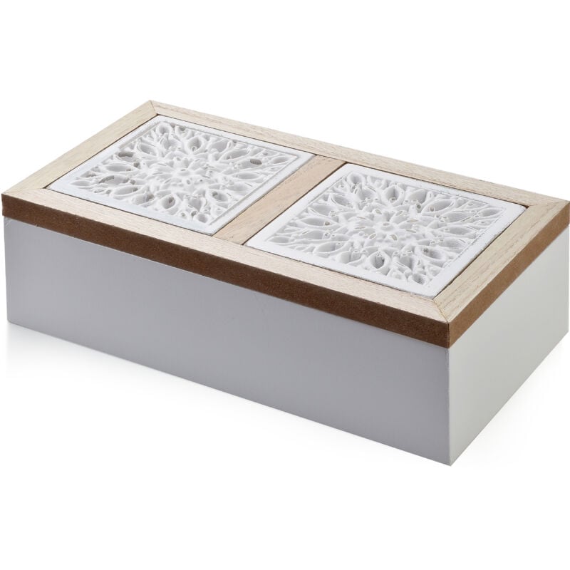 foto del prodotto mondex scatola sadie 24x13xh7cm 3 scomparti