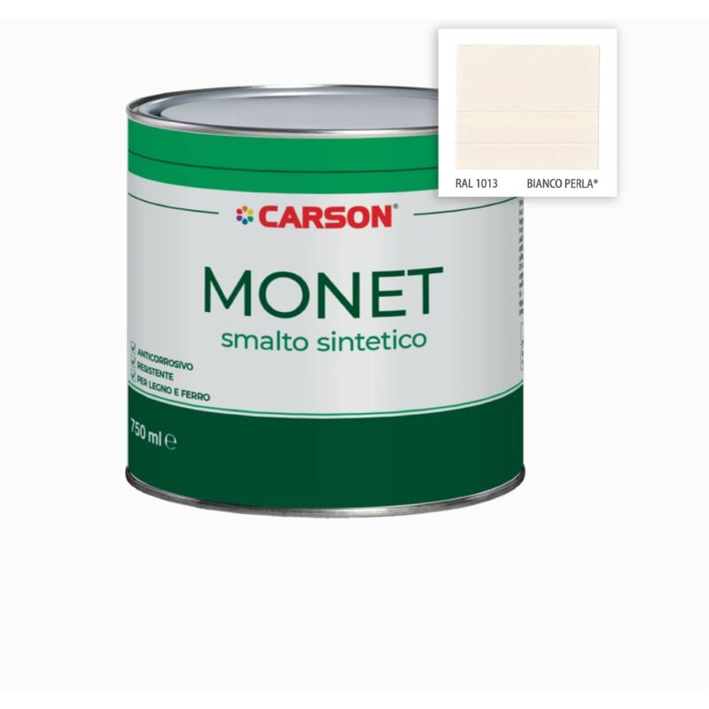 foto del prodotto monet smalto sint. bianco perla 1013 lt 0,75
