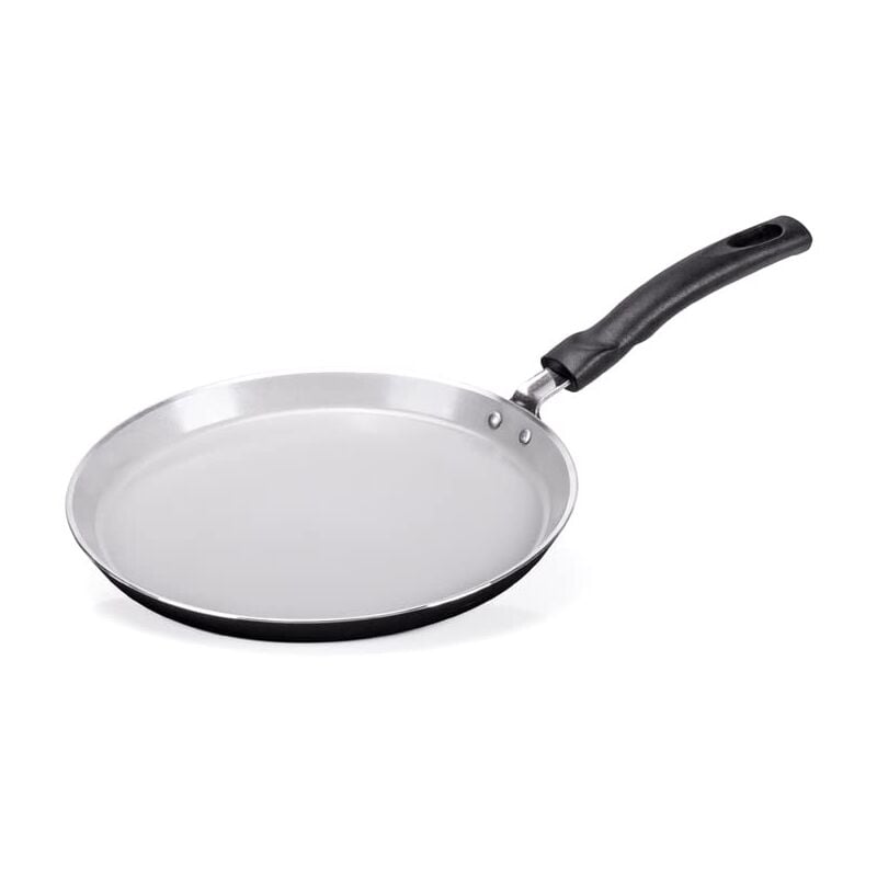 foto del prodotto moneta futura crepiere 25cm, rivestimento naturale finegres no pfas , anche per induzione. 100 made in italy