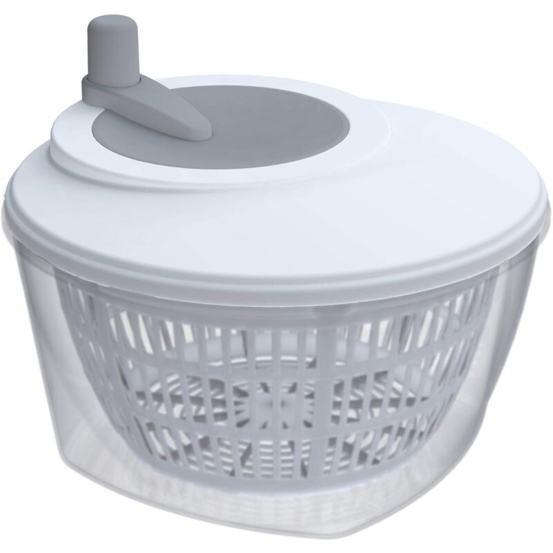 foto del prodotto mongardi centrifuga scolainsalata rolly, bianco, 24 x 24 x 19 cm