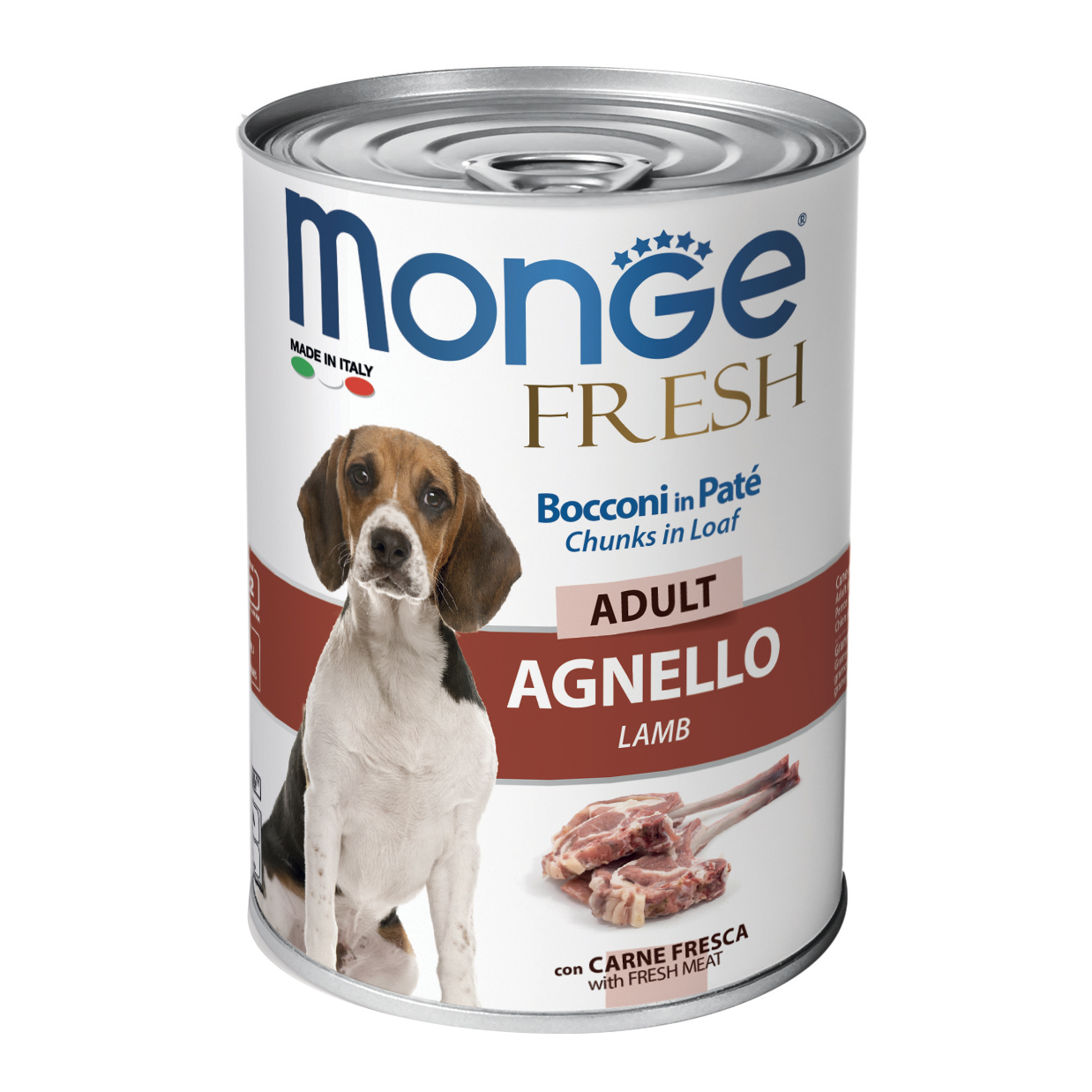 foto del prodotto monge cane fresh lattina adulto agnello 400 gr