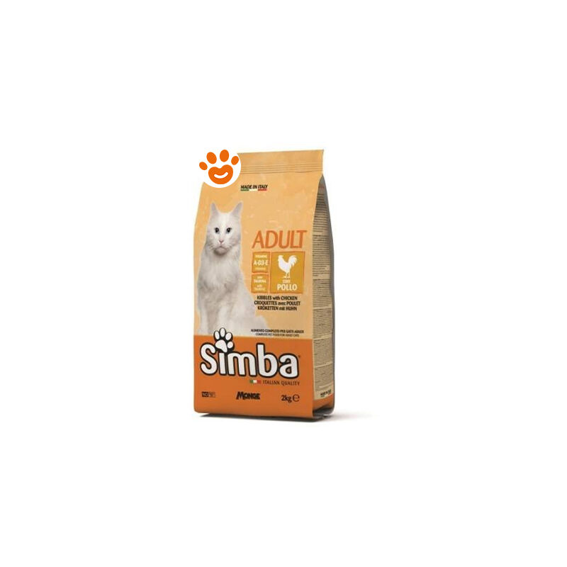 foto del prodotto monge cat simba con pollo cat simba con pollo sacco da 2 kg