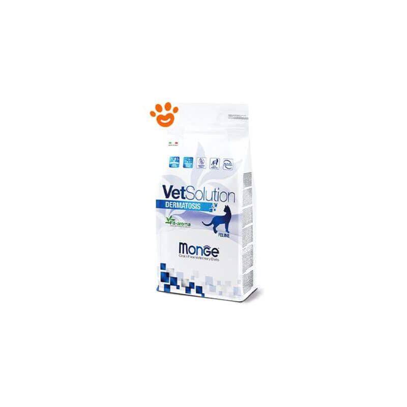 foto del prodotto monge cat vetsolution dermatosis cat vetsolution dermatosis sacco da 400 gr