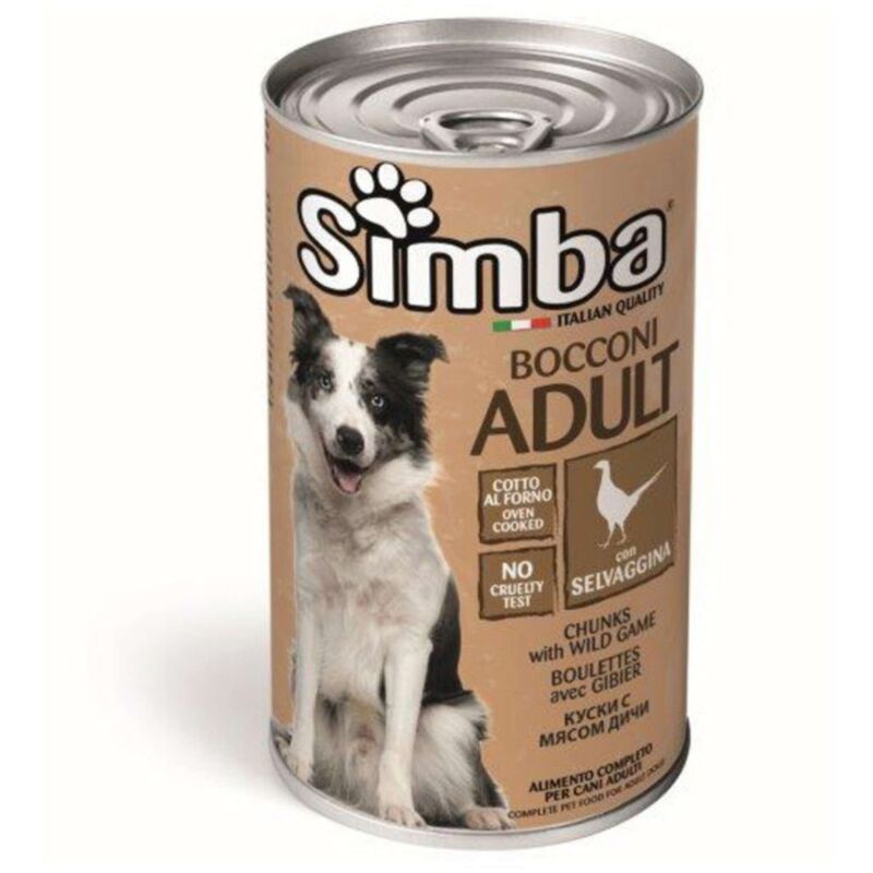 foto del prodotto monge cibo cane simba 1230 g bocconc selvagg