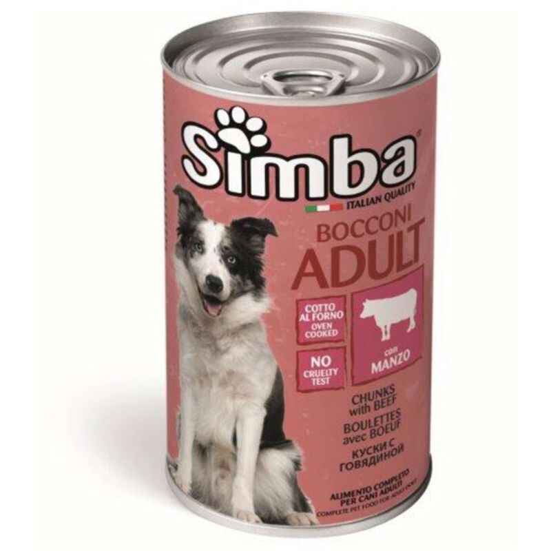 foto del prodotto monge cibo cane simba 1230 g bocconc vitello