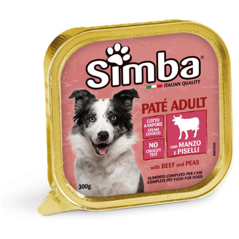 foto del prodotto monge cibo cane simba 300 g pate vsc vitello pisel 18 pezzi