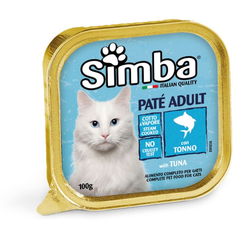 foto del prodotto monge cibo gatto simba 100 g pate vsc pesce 32 pezzi