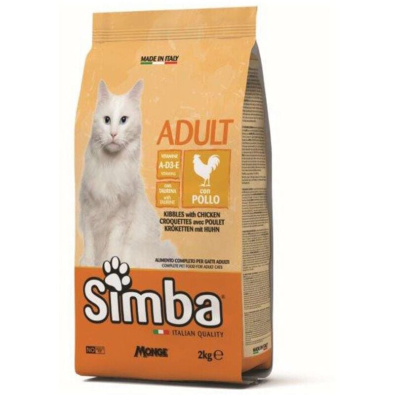 foto del prodotto monge cibo gatto simba 2 kg croccantini pollo