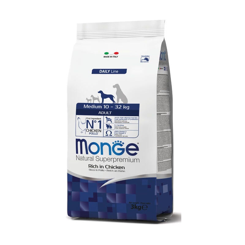 foto del prodotto monge cibo per cani medium puppy junior 12 kg 100 naturale