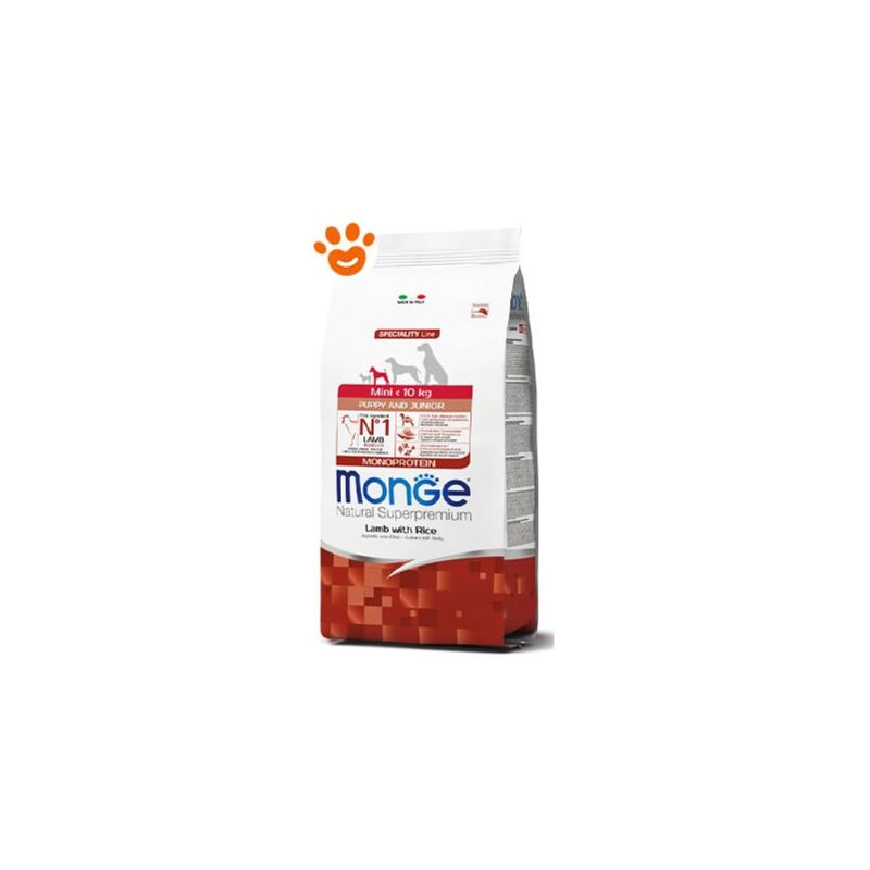 foto del prodotto monge dog natural superpremium puppy e junior mini agnello dog natural superpremium puppy e junior mini agnello sacco da 2,5 kg