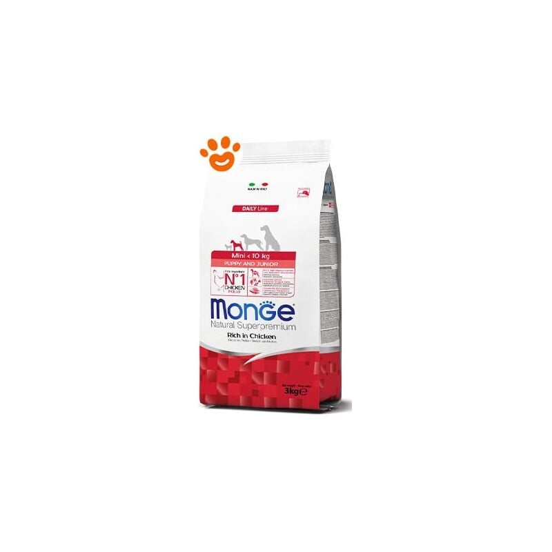 foto del prodotto monge dog natural superpremium puppy e junior mini pollo dog natural superpremium puppy e junior mini pollo sacco da 800 gr