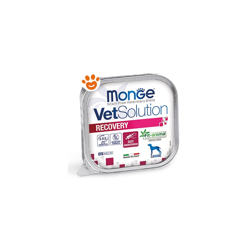foto del prodotto monge dog vetsolution recovery dog vetsolution recovery vaschetta da 150 gr