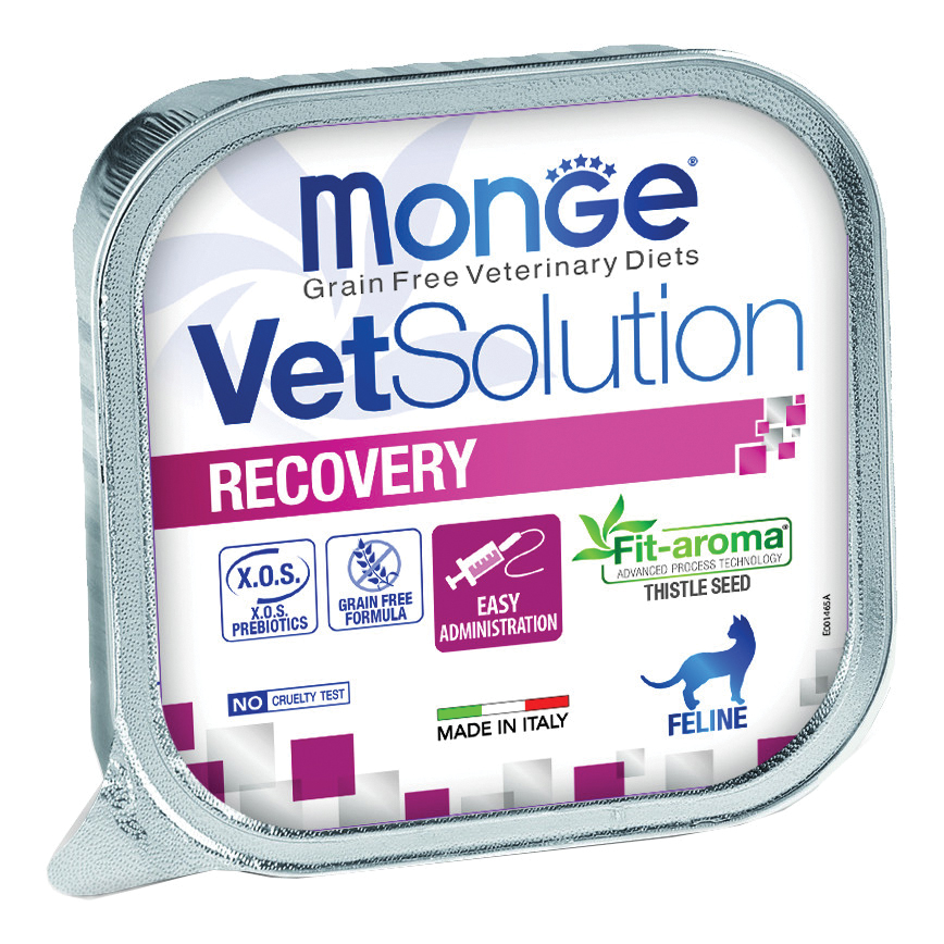 foto del prodotto monge gatto vet solution recovery vaschetta 100 gr