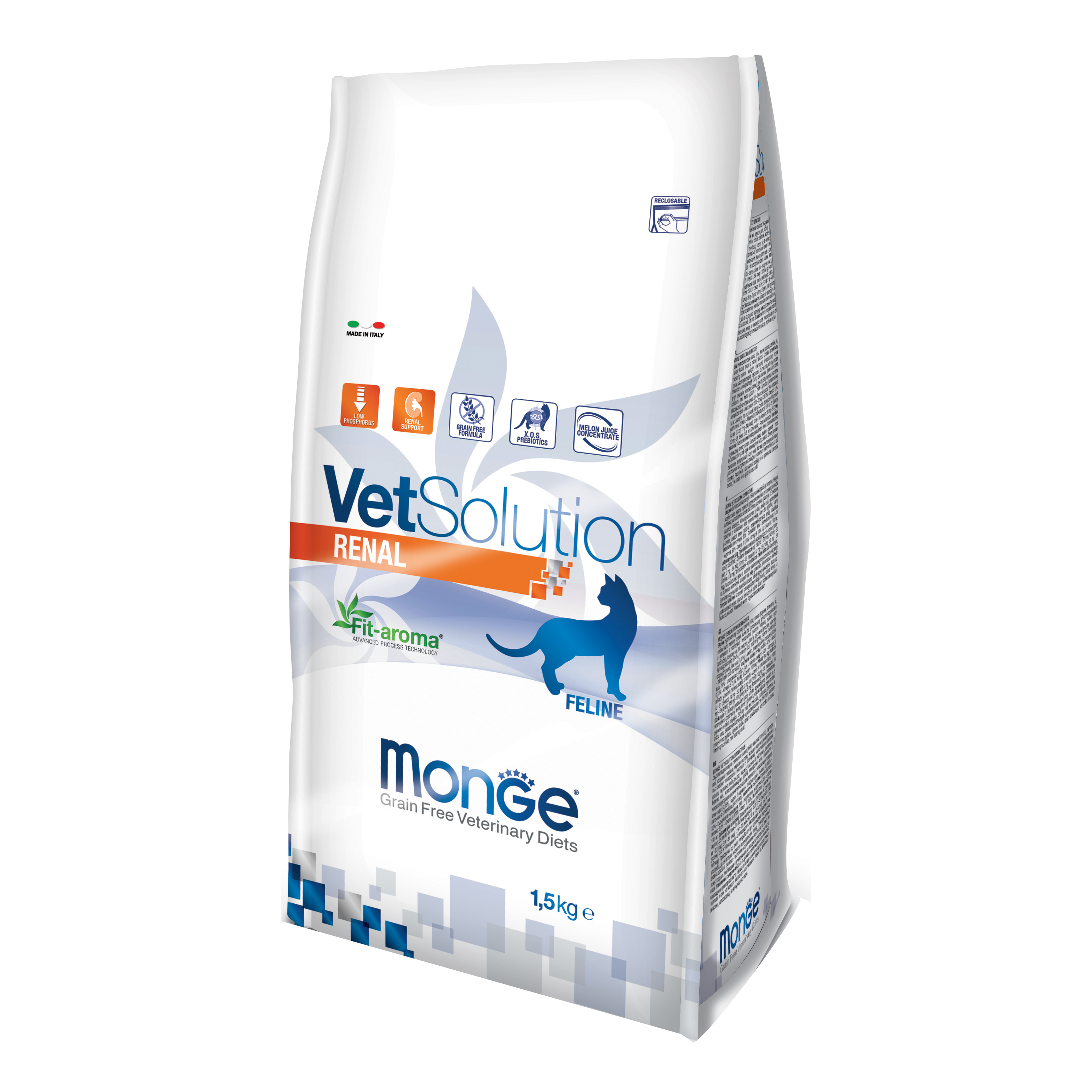 foto del prodotto monge gatto vet solution renal 1,5 kg