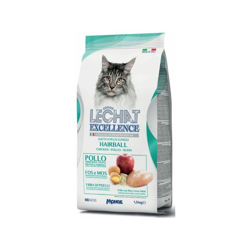 foto del prodotto monge lechat excellence hairball 1,5 kg