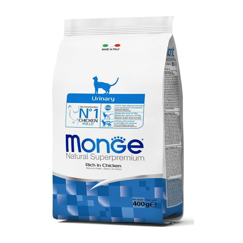 foto del prodotto monge natural superpremium urinary per gatto ricco di pollo da