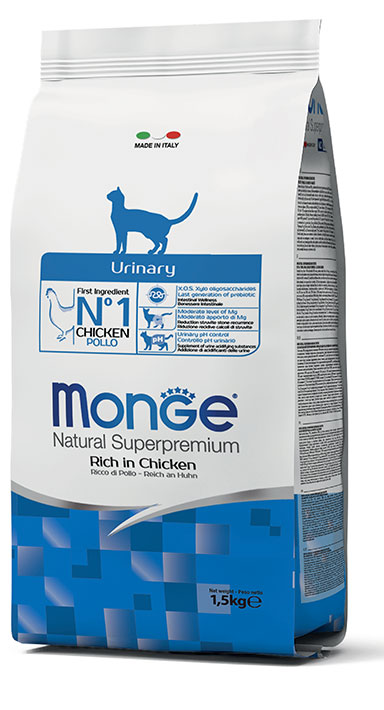 foto del prodotto monge natural superpremium urinary ricco di pollo 1,5 kg croccantini per gatti 1 ordine scegli lo sconto bzr5 bzr20 200 punti fedelt 
