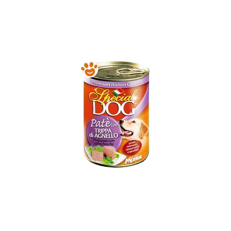 foto del prodotto monge - special dog adult patè trippa di agnello special dog adult patè trippa di agnello - lattina da 400 gr