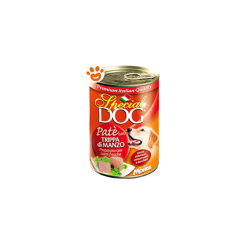 foto del prodotto monge - special dog adult patè trippa di manzo special dog adult patè trippa di manzo - lattina da 400 gr