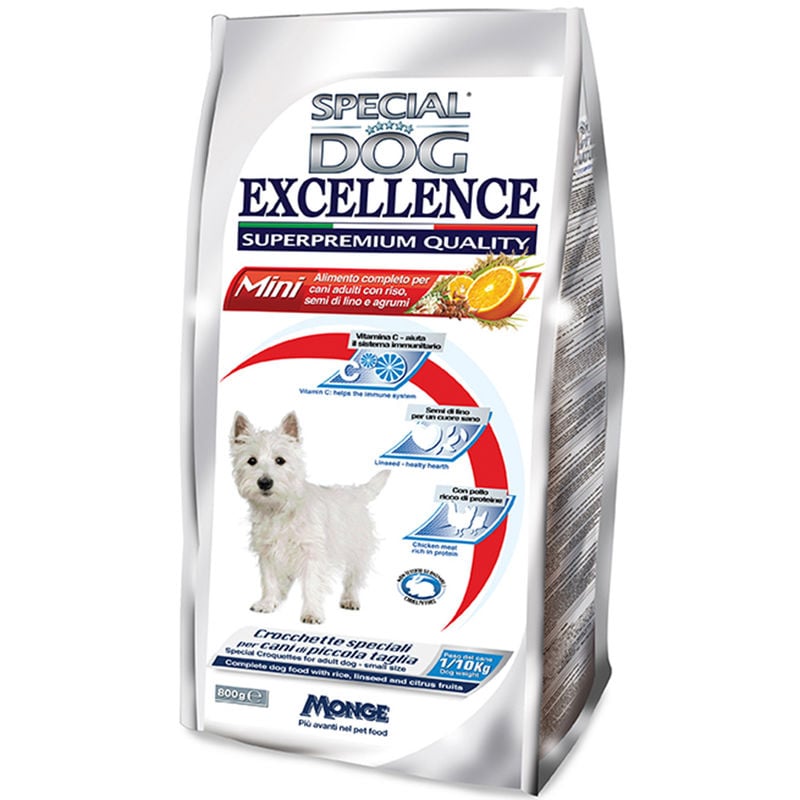 foto del prodotto monge special dog excellence adult mini con pollo special dog excellence adult mini con pollo sacco da 3 kg