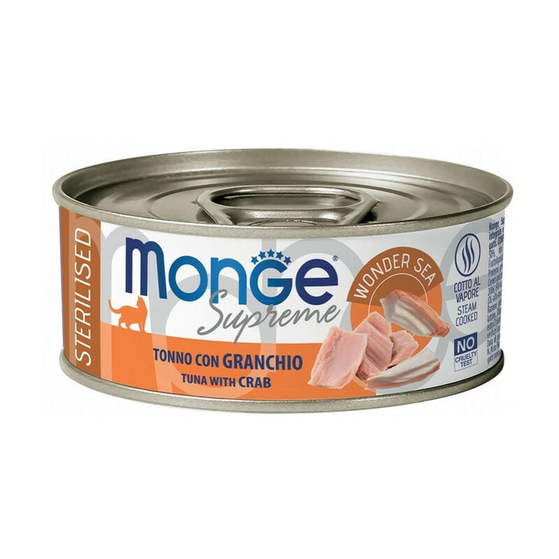 foto del prodotto monge supreme per gatti sterilizzati da 80 gr