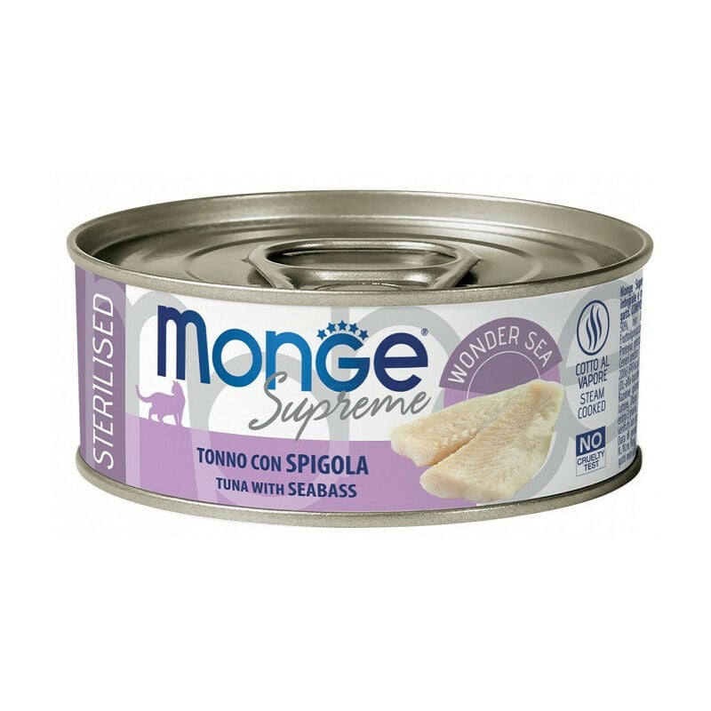 foto del prodotto monge supreme per gatti sterilizzati da 80 gr