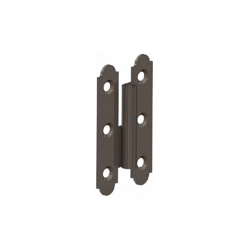 foto del prodotto monin cerniera spagnola con nodo arrotolato sinistra 80 x 45 mm 457 160