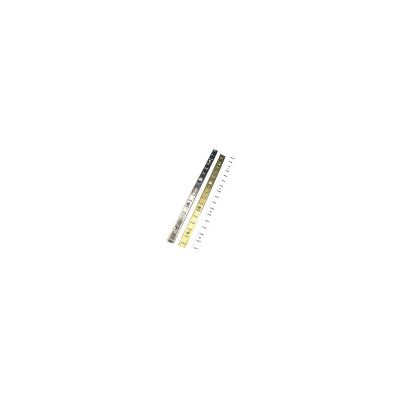 foto del prodotto monin cremagliera sas acciaio nichelato larghezza 16 mm barra da 2 ml 270700