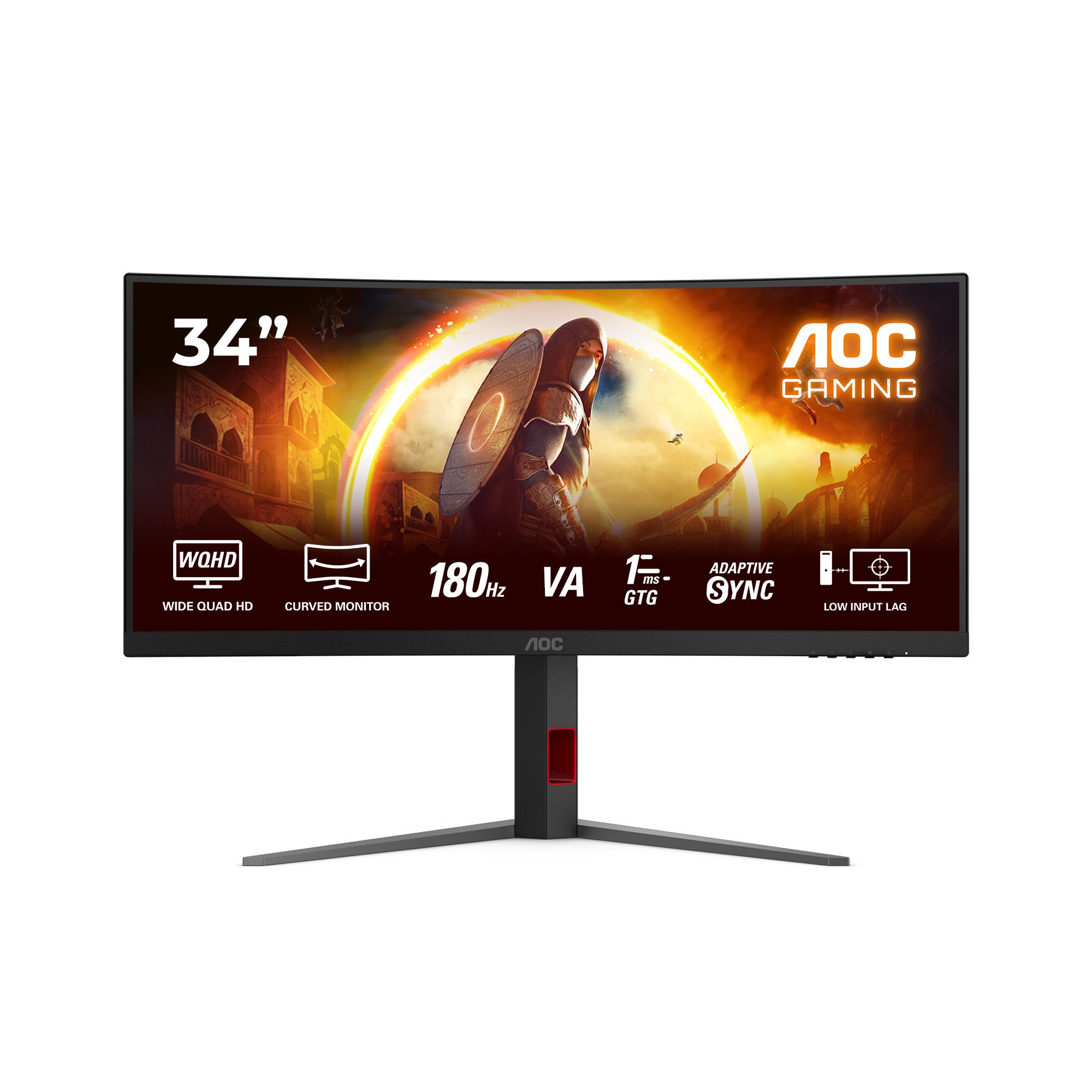 foto del prodotto monitor 34 3440x1440 180hz reg alt - cu34g4