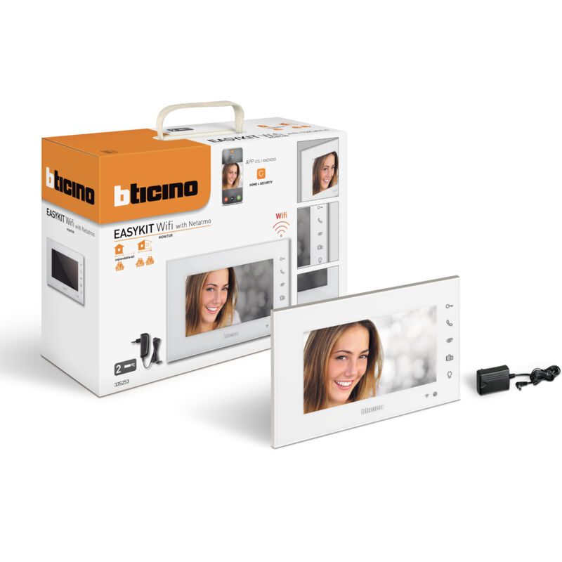 foto del prodotto monitor aggiuntivo wifi 7 a colori bticino 335253