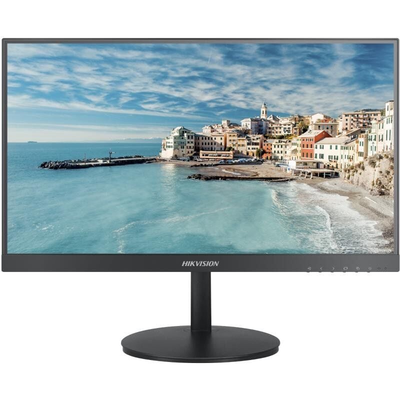 foto del prodotto monitor led da 21.5 fullhd 60hz nero ds d5022fn c hikvision 302504398