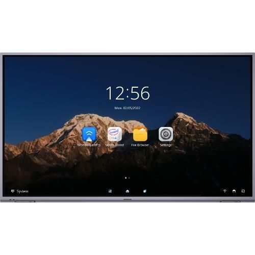 foto del prodotto monitor touch interattivo hikvision 86, 4k, android 11, memory 4gb, build in 64gb storage ds d5b86rb c richiedi bid