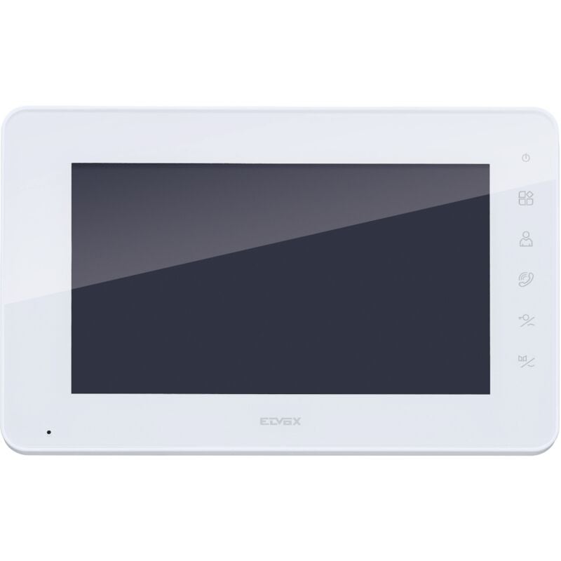 foto del prodotto monitor vivavoce vimar elvox 7 pollici con alimentatore 2p bianco k42912