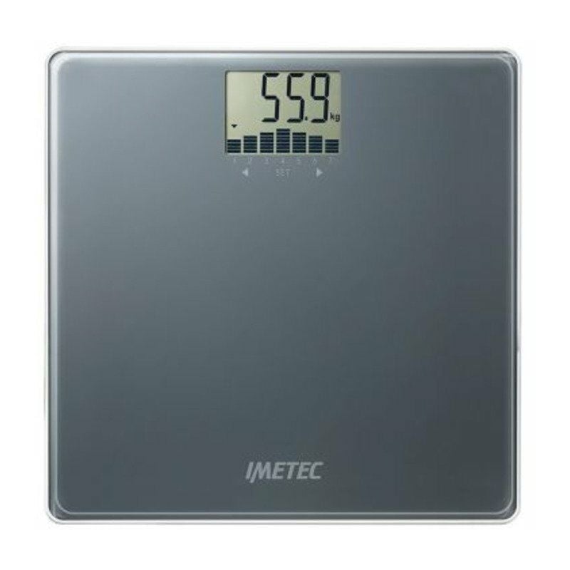 foto del prodotto monitoring es9 300 quadrato grigio bilancia pesapersone elettronica