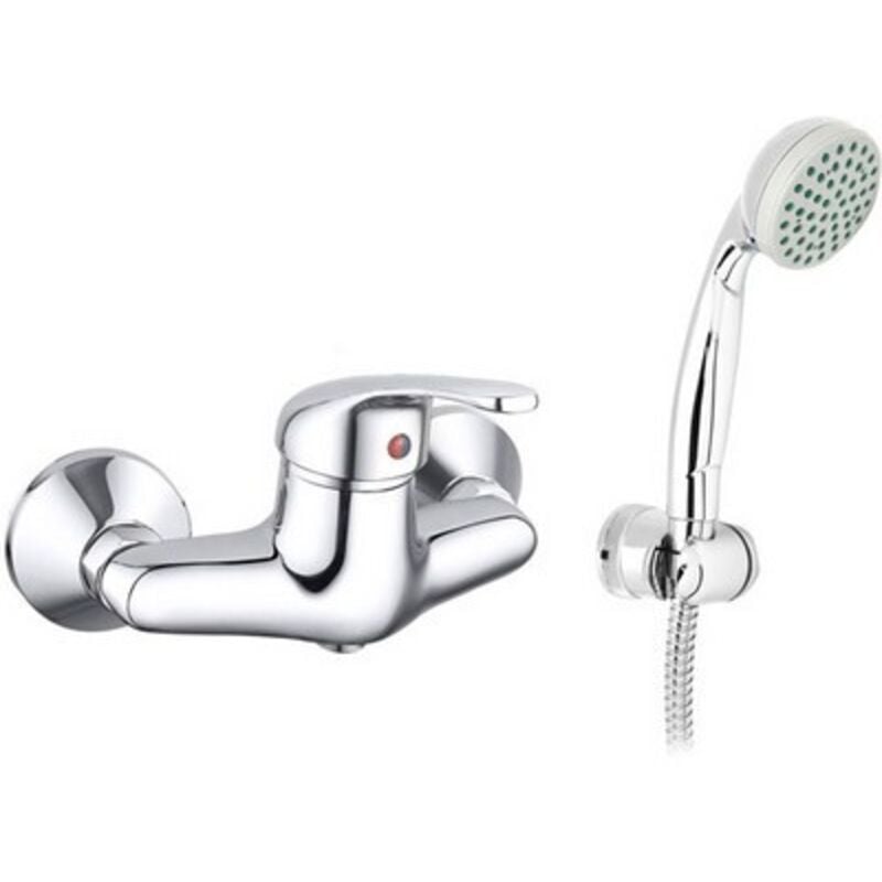 foto del prodotto monocomando esterno doccia serie delfina cromo