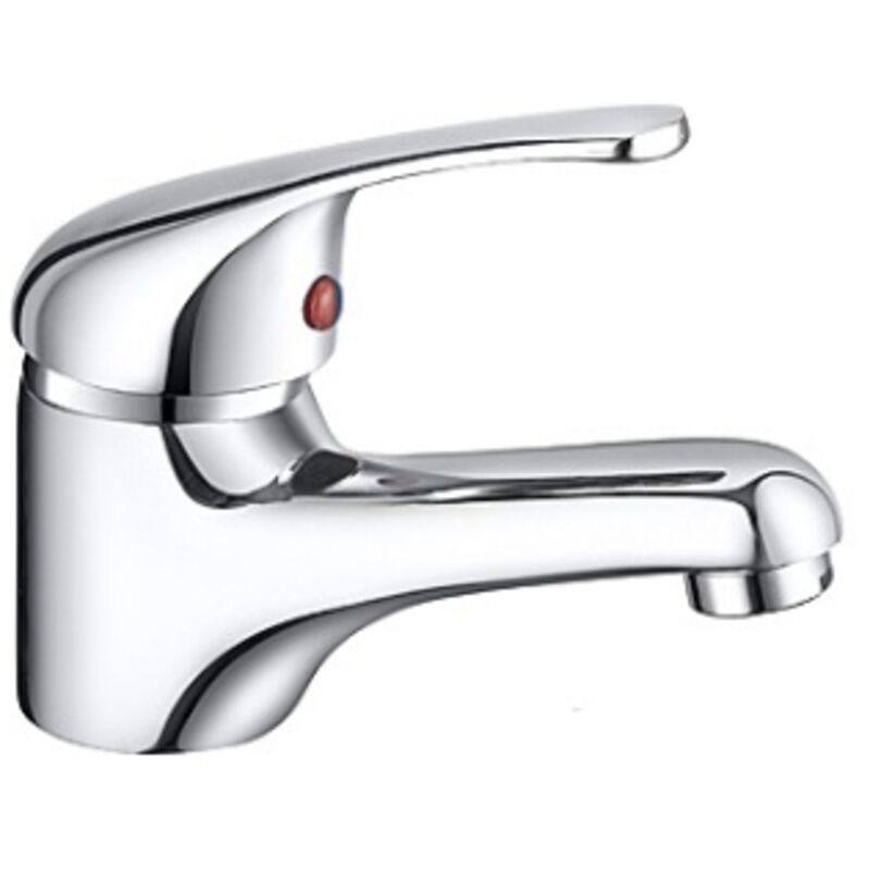 foto del prodotto monocomando lavabo serie delfina cromo