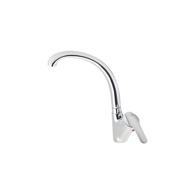 foto del prodotto monocomando lavello monoforo canna alta palermo cromo dh